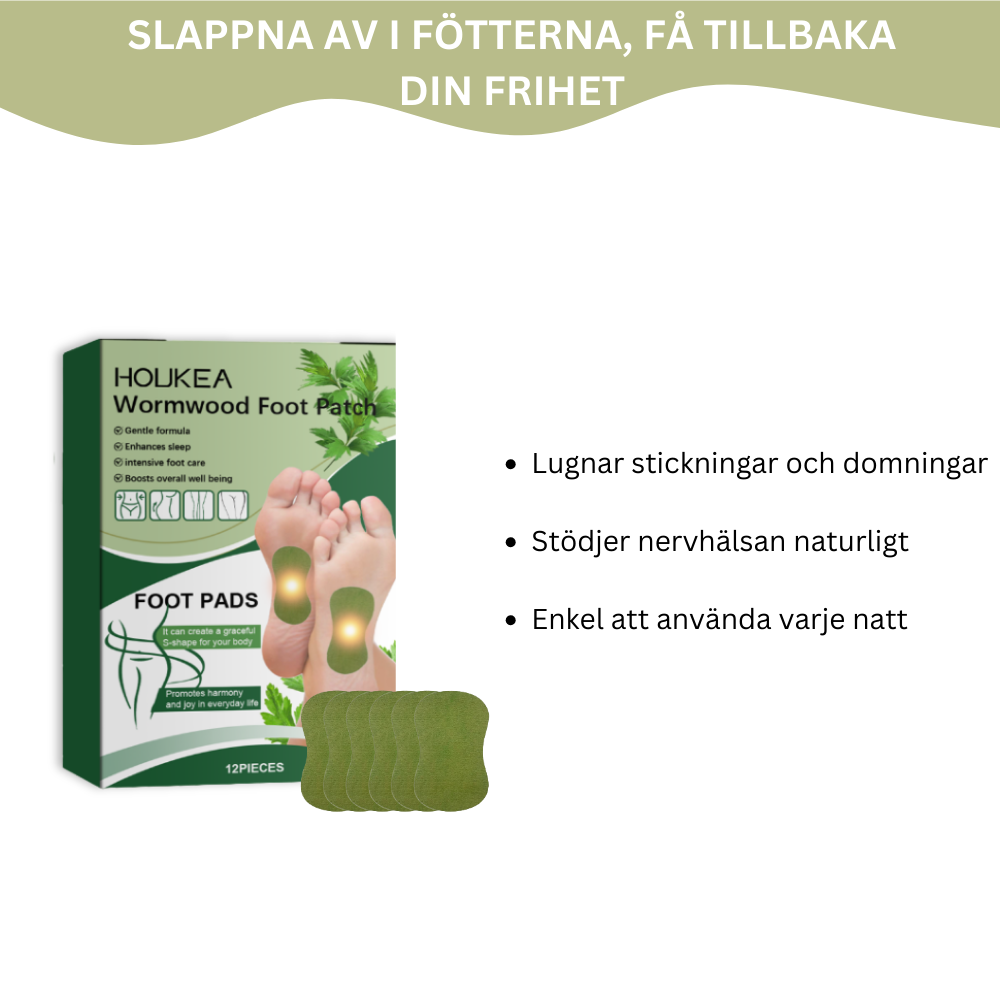 NeuroGarde® | Fotplåster för Nervsmärtor och Neuropati SE