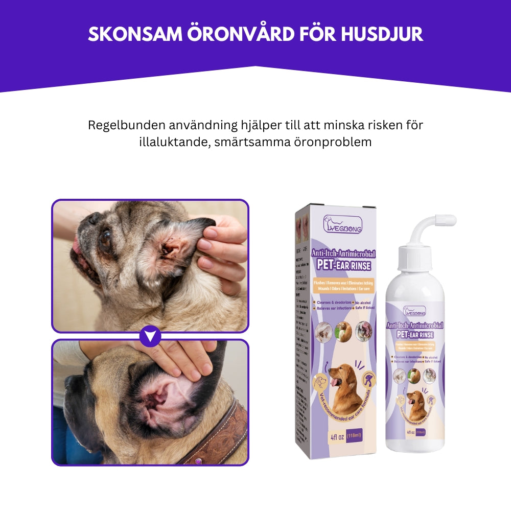 EarFresh® | Effektiv Öronrengöring för Djur SE