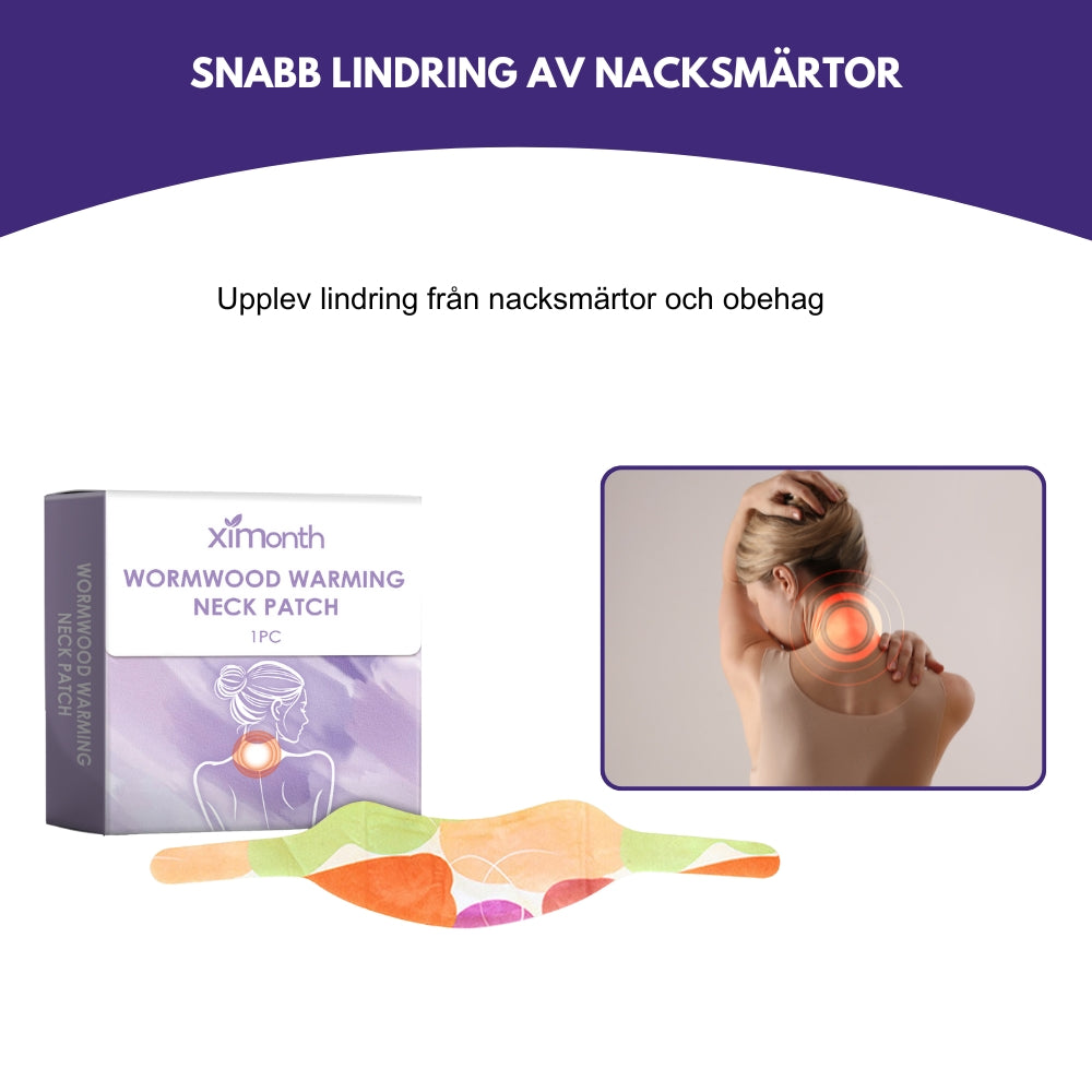 NeckRelief® | Värmeplåster för spänningar och obehag i nacken SE