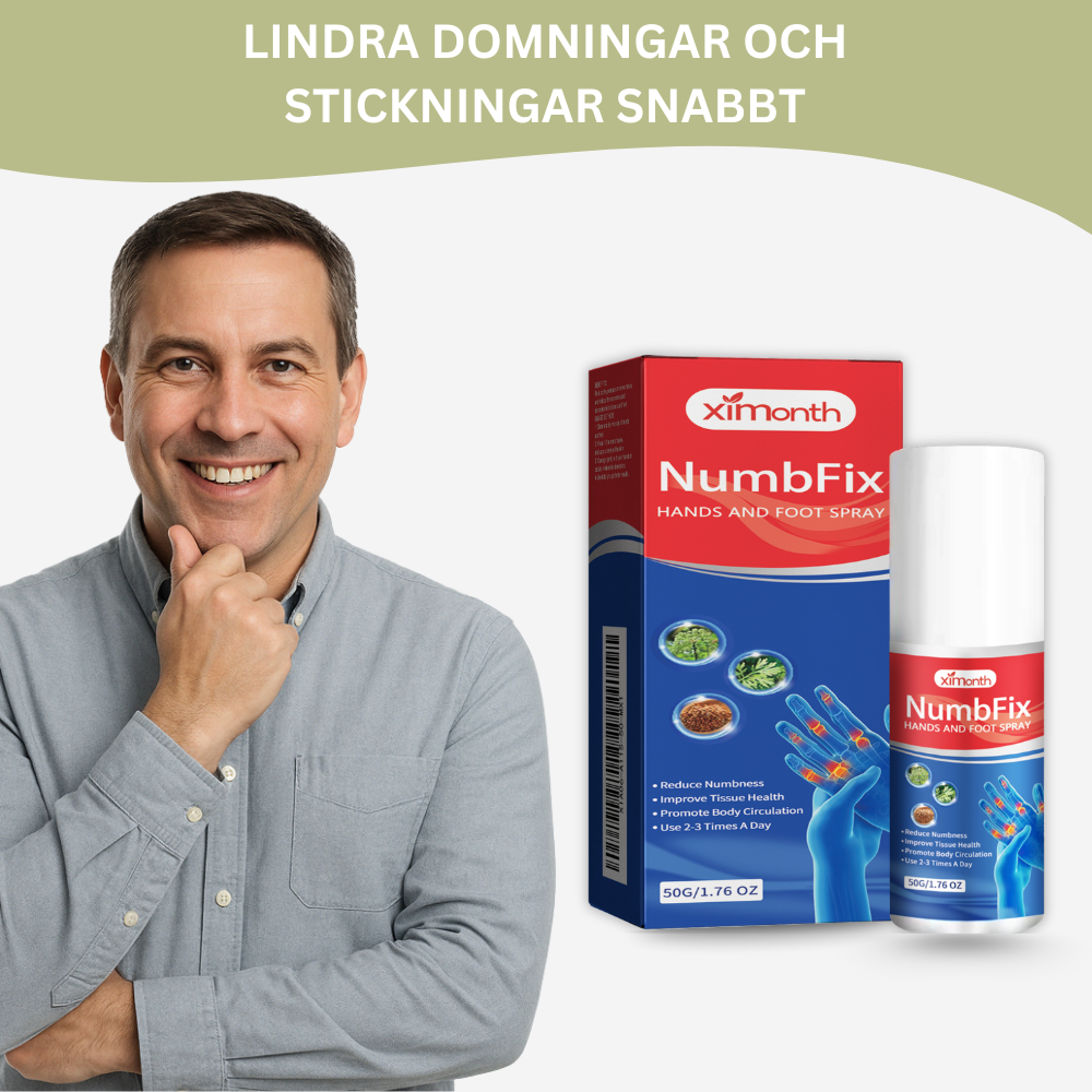NeuroCalm® | Fotneuropati och Domningar Lättnadsspray – Snabb och Effektiv Lindring SE