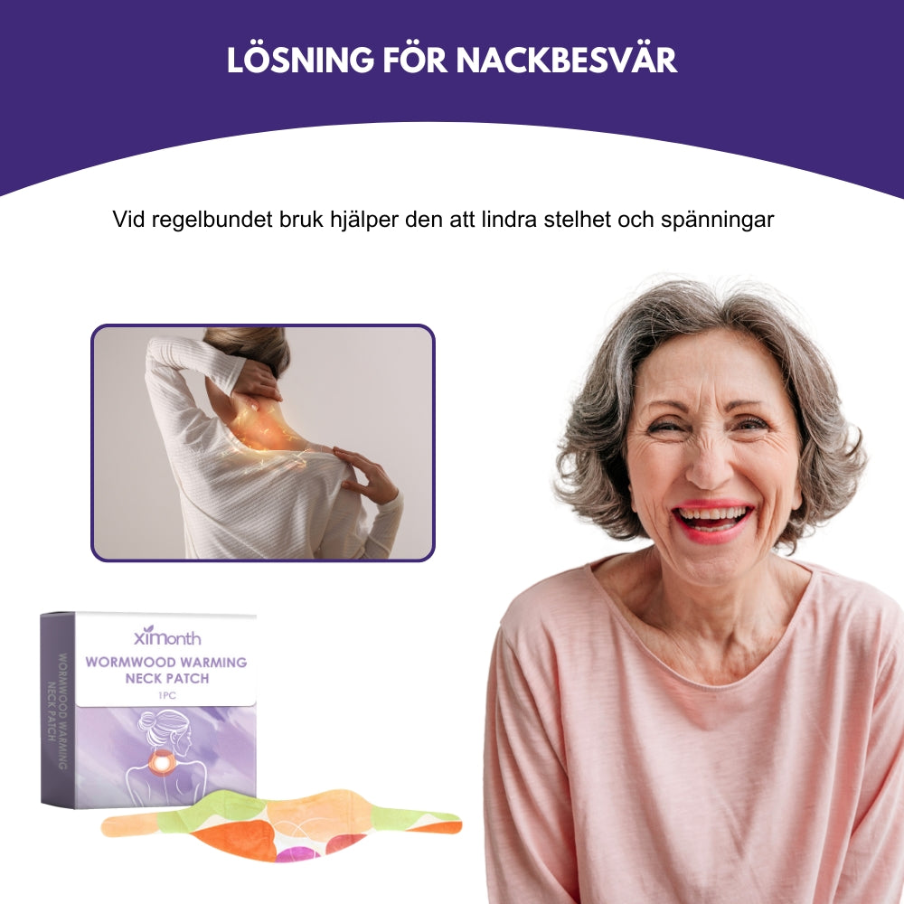 NeckRelief® | Värmeplåster för spänningar och obehag i nacken SE