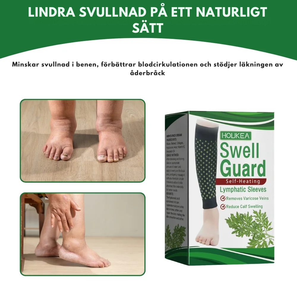 HealWrap® | Skön Komfort för Trötta och Tunga Ben! SE