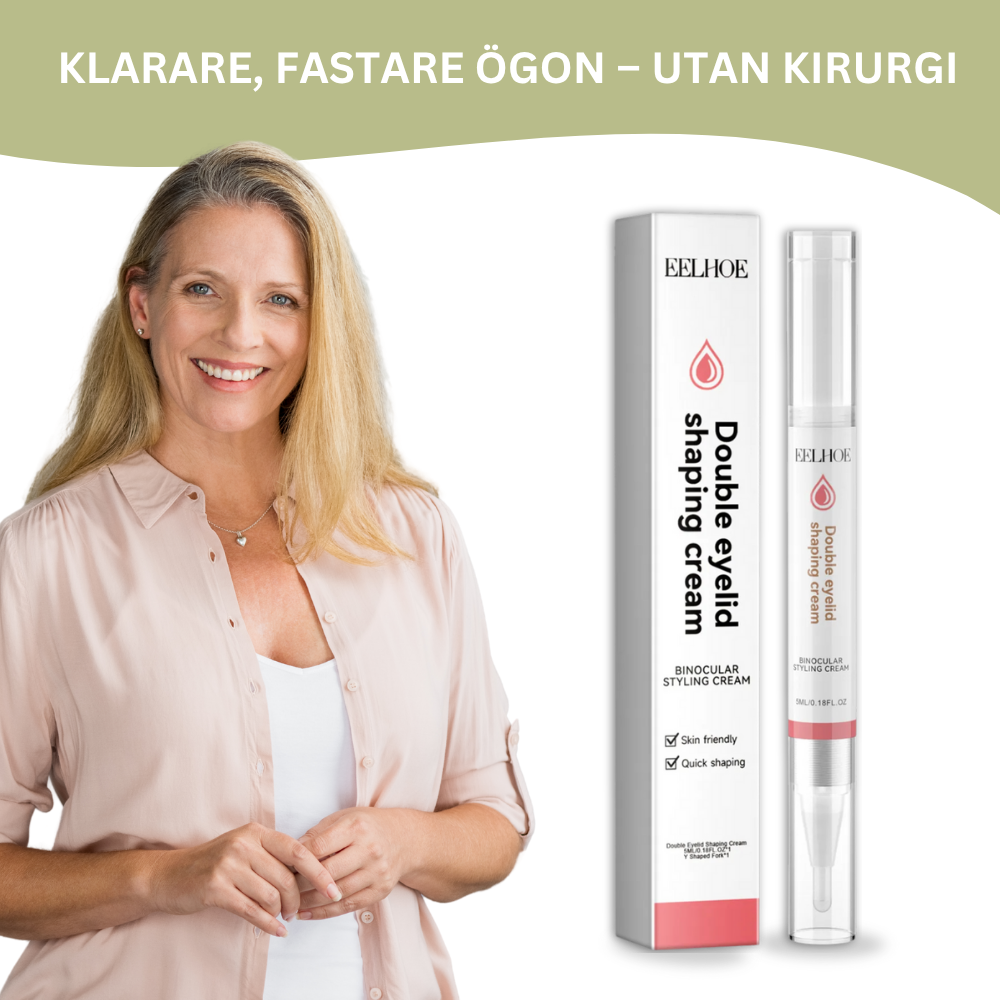 LidLift® | Mild Ögonlockslyftande Kräm för Fastare och Lyftande Dubbelögonlock SE