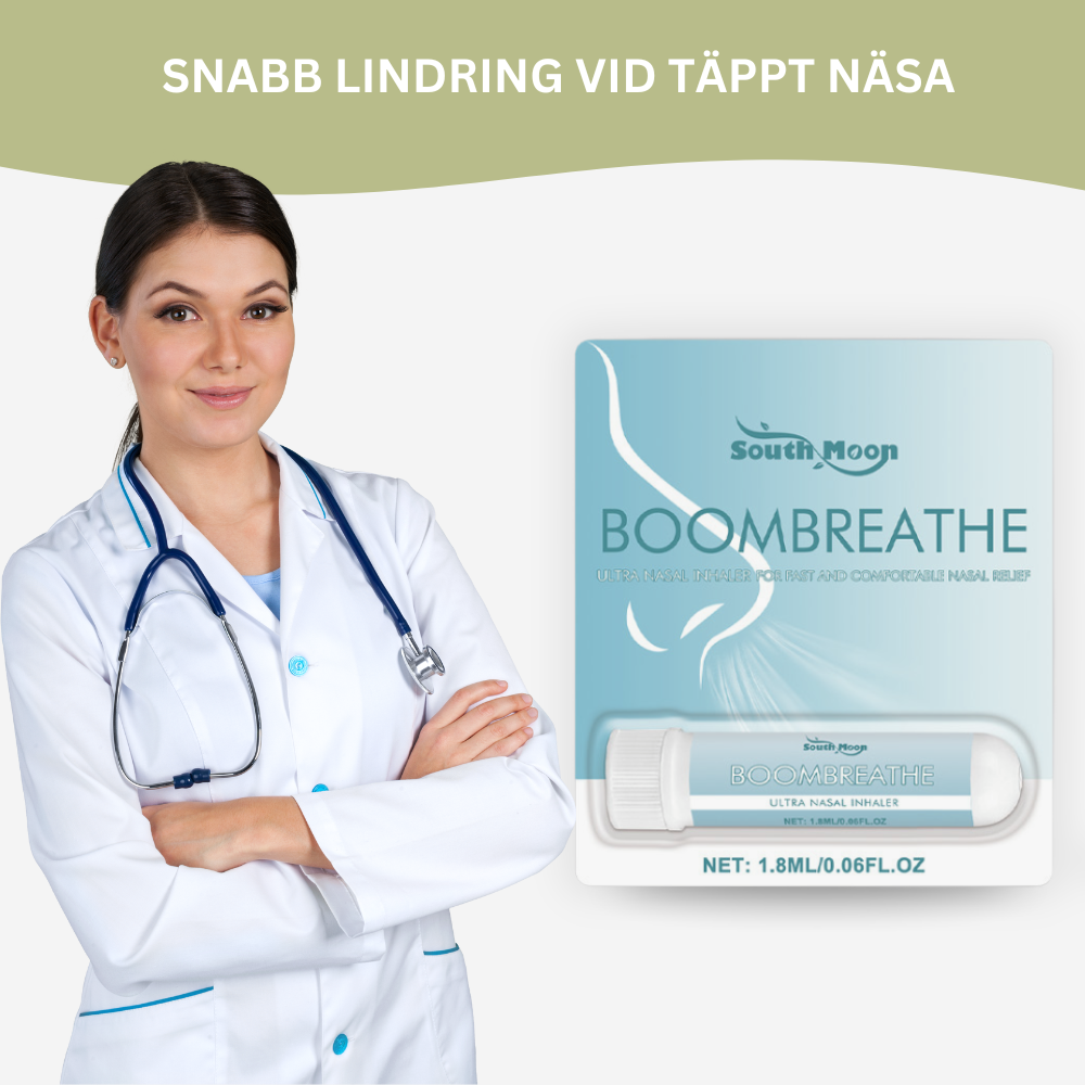 NasalClear® | Nästäppa Lättnad Inhalator – Andas Fritt Igen SE