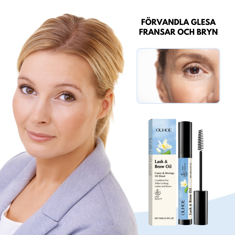 LashBrowx® | Förstärk Lashes och Bryn med Naturlig Olja! SE