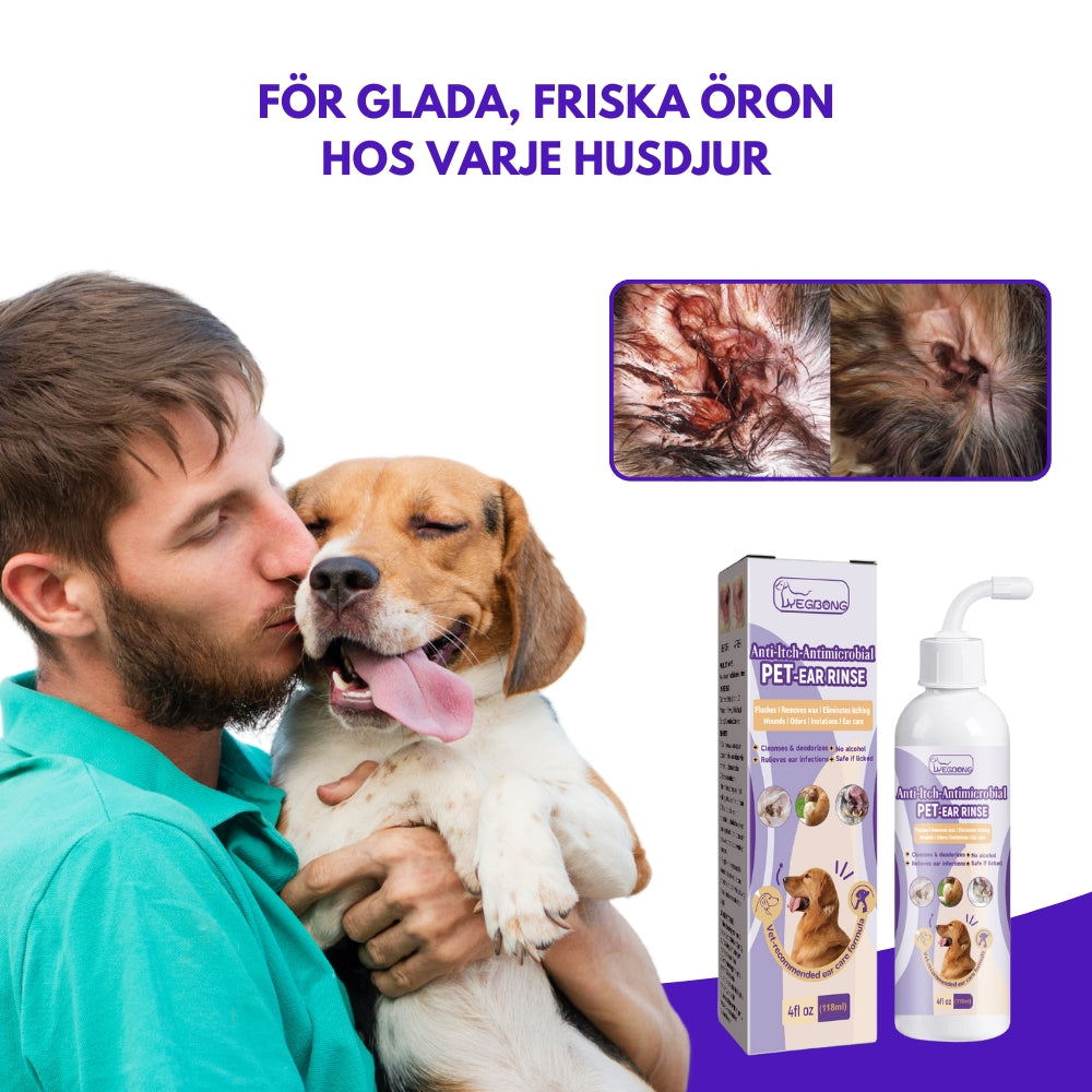 EarFresh® | Effektiv Öronrengöring för Djur SE