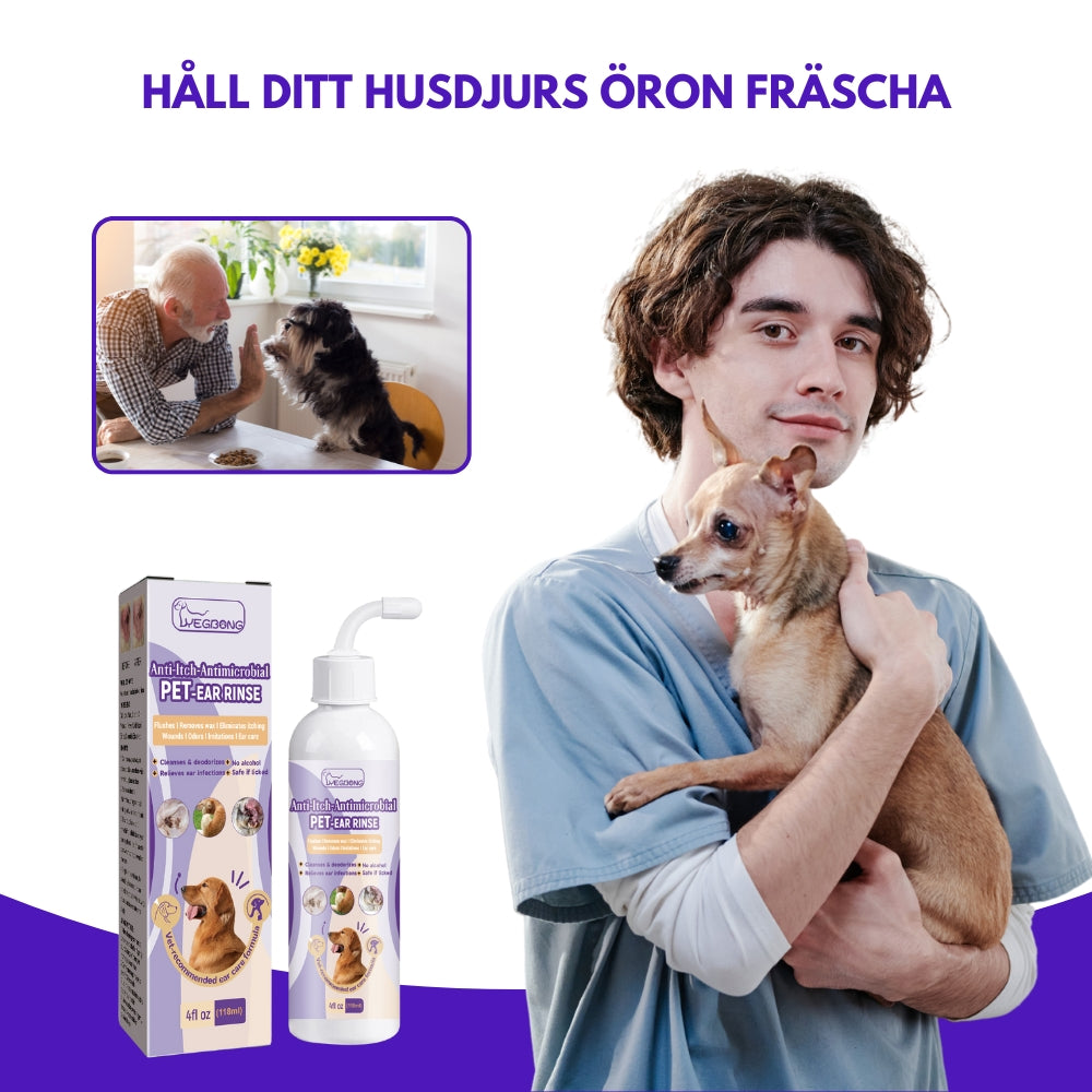 EarFresh® | Effektiv Öronrengöring för Djur SE